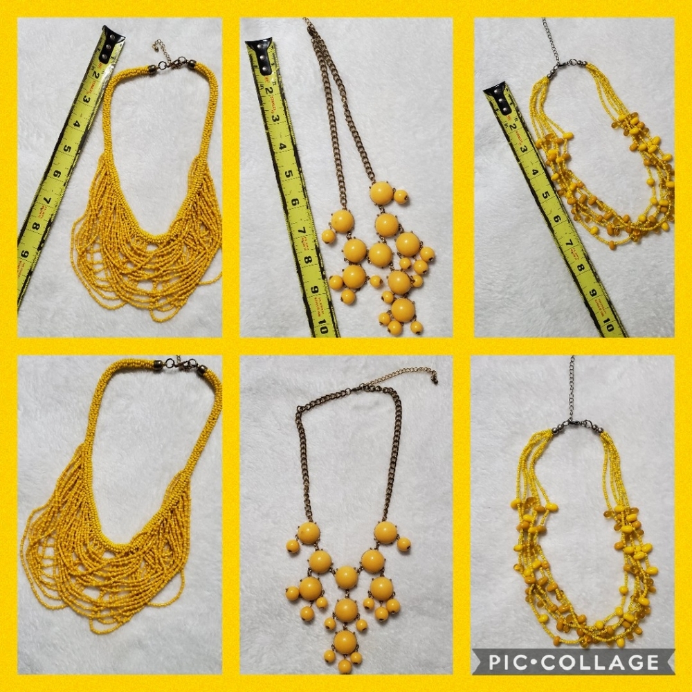 Yellow Necklaces